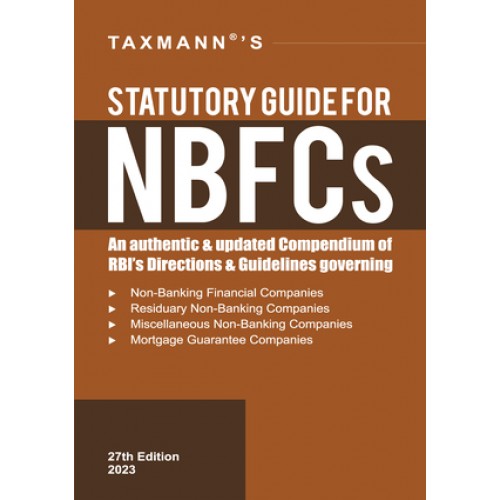 Taxmann's Statutory Guide for NBFCs